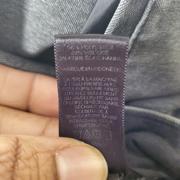 Express Factory Columnist Gray Pants Size 8R - Picture 8 of 8